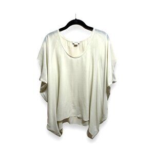 Light green women’s oversized sheer Top